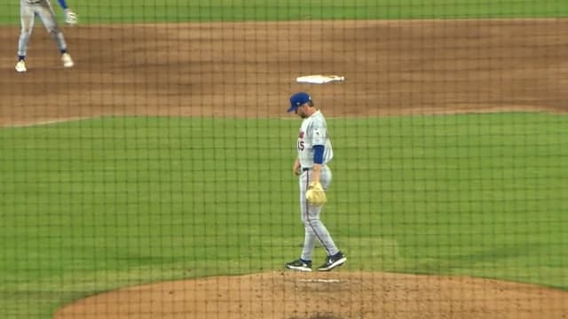 Cam Tilly's six strikeouts in hitless outing