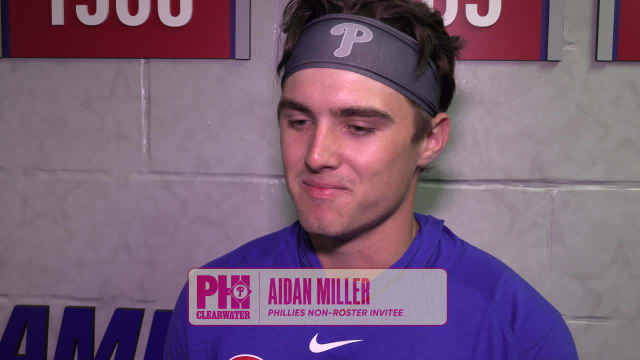 Aidan Miller making the most of Spring Training