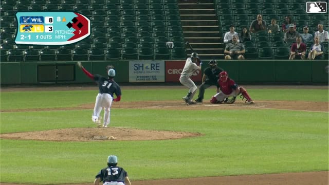 Yeremy Cabrera homers (4) on a fly ball to right center field.