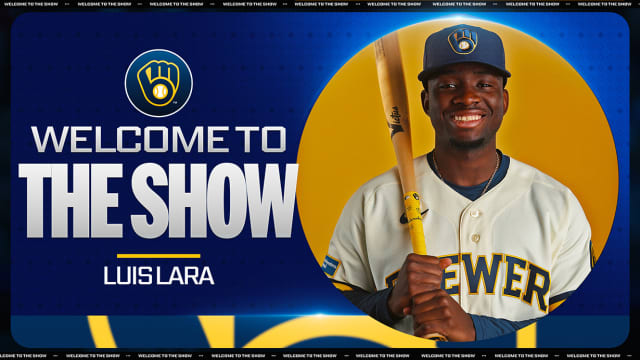 Brewers promote Luis Lara to big leagues