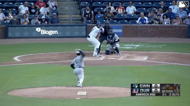 Jacob Melton homers (2) on a fly ball to right field. Oliver Dunn scores.