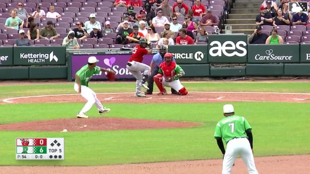 Kavares Tears homers (7) on a fly ball to right center field.