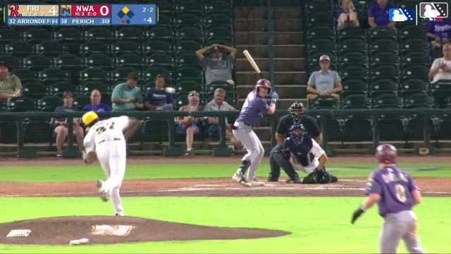 Rafe Perich homers (15) on a fly ball to center field. Dylan Dreiling scores.