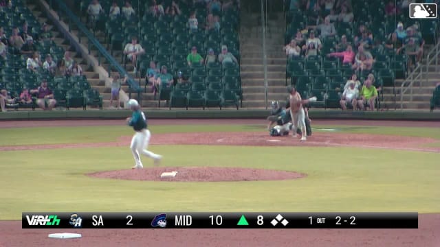 Tyler Baum's third strikeout of the game
