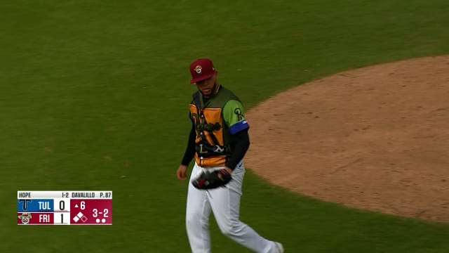 David Davalillo records career high 10 strikeouts