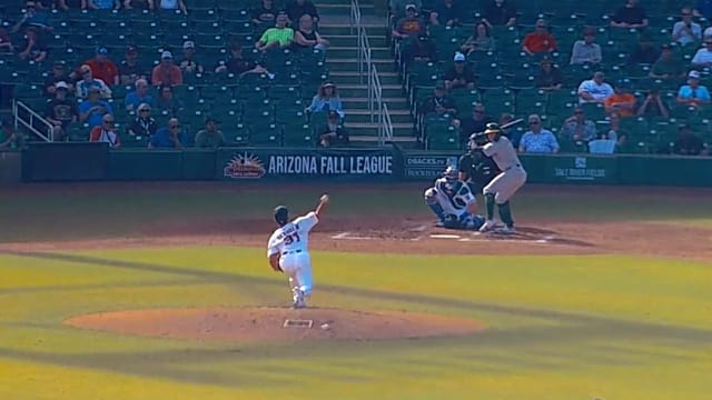 Trenton Denholm's four no-hit innings for Surprise