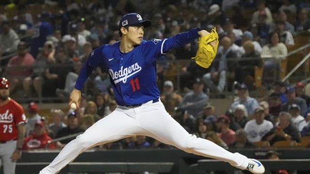 Roki Sasaki's Spring Training debut for the Dodgers