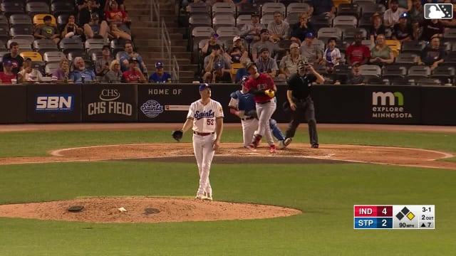 Endy Rodríguez's two-run homer