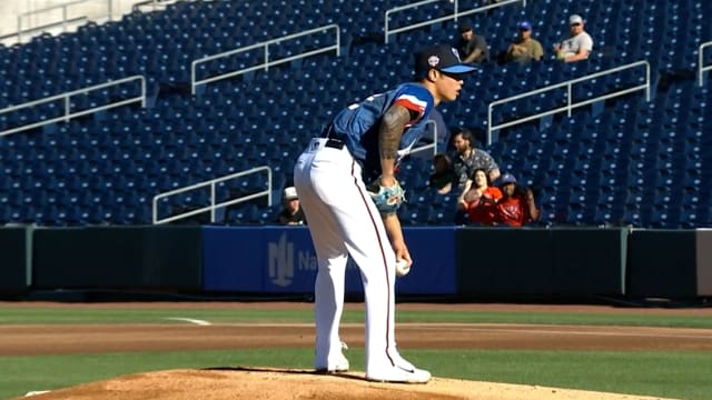 Yu-Min Lin's first Triple-A strikeouts