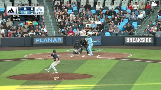 Alberto Barriga doubles (10) on a line drive to left fielder Jorge Ruiz. José Mejía scores. Yassel Soler to 3rd.