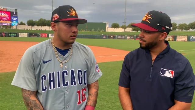 Moises Ballesteros on Arizona Fall League experience