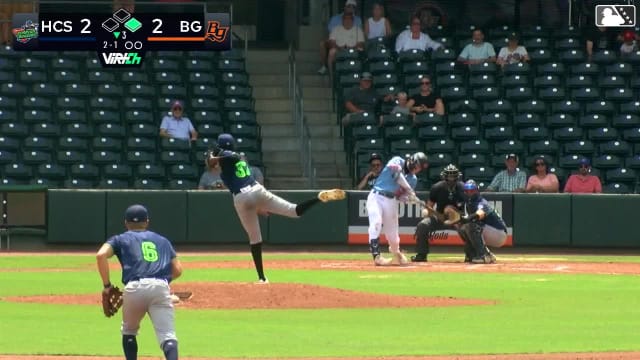 Nathan Flewelling's two-run home run