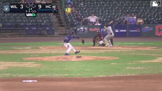 Brailyn Antunez homers (4) on a fly ball to left center field.
