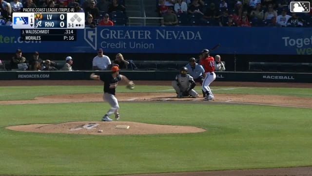 Luis Morales In play, no out to Ryan Waldschmidt