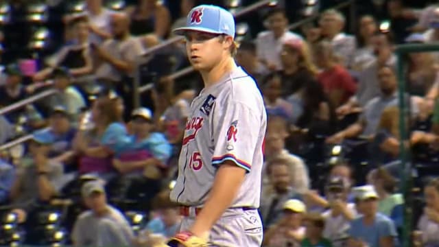 Gage Wood's career-high 10 K's