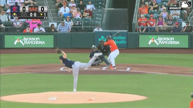 Jesus Rodriguez singles on a ground ball to center fielder Victor Labrada. Nate Furman scores.