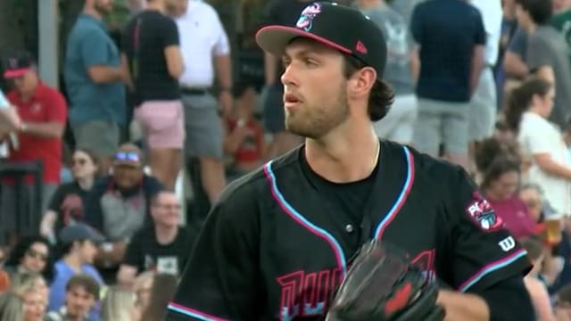 Thomas White's eight strikeouts