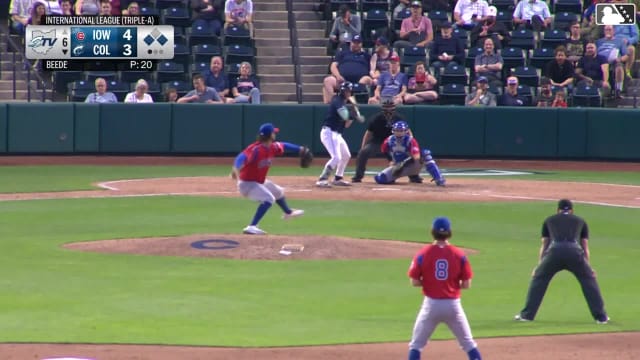 Tyler Beede Ball to Cooper Ingle