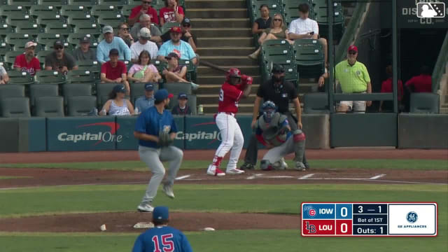 Héctor Rodríguez homers (13) on a fly ball to center field. Francisco Urbaez scores.