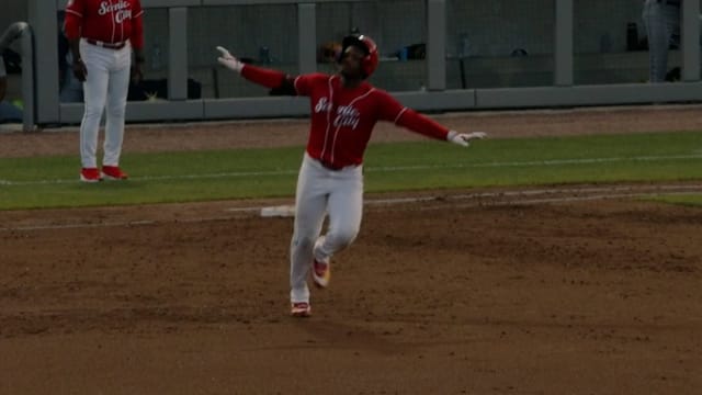 Cam Collier's drives in four with double, solo homer