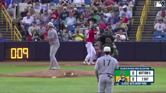 T.J. Sikkema's fifth strikeout