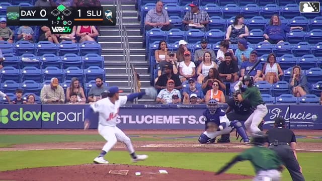 Steele Hall singles on a soft fly ball to right fielder Kuhio Aloy. Anielson Buten scores.