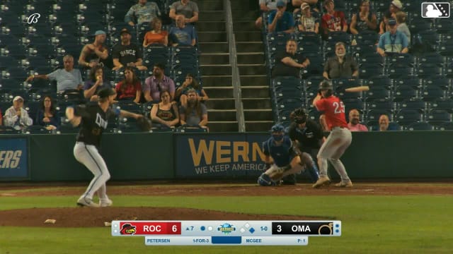 Sam Petersen homers (2) on a fly ball to left center field. Maxwell Romero Jr. scores.