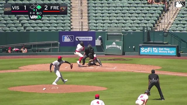 Daury Vasquez Ball to Derek Bernard