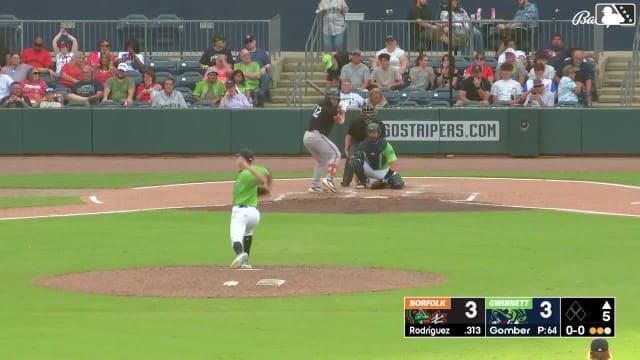 Creed Willems homers (13) on a fly ball to left field.