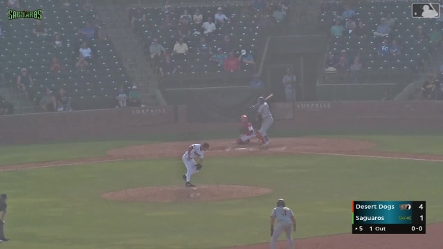 Chase Harlan singles on a line drive to left fielder Casey Cook. Eduardo Quintero scores. Wyatt Sanford scores. Tate Southisene to 2nd.