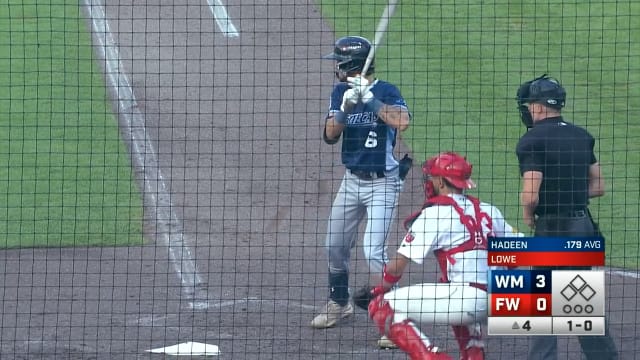 Woody Hadeen's four-hit game