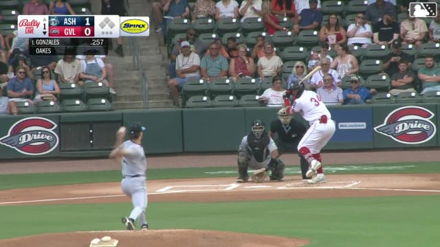 Justin Gonzales homers (10) on a fly ball to right center field.