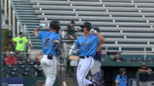 Charlie Pagliarini's first multi-homer game