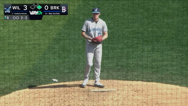 Alex Clemmey strikes out six batters in outing