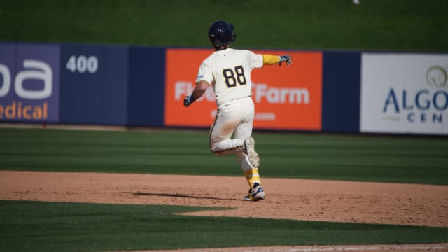 Josh Adamczewski's two-run home run