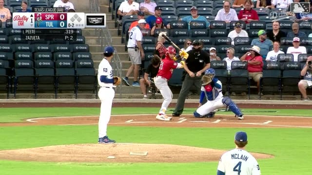 Christian Zazueta's seven strikeouts