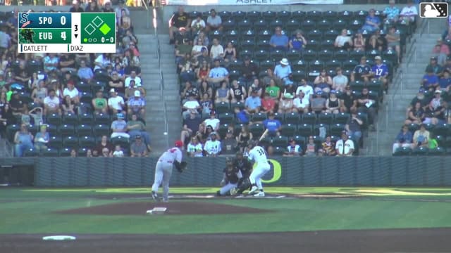 Lisbel Diaz doubles (9) on a sharp line drive to left fielder Robert Calaz. Carlos Gutierrez scores. Lisbel Diaz to 3rd.