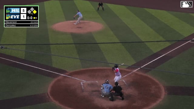 Luke Stevenson homers (5) on a fly ball to right center field. Curtis Washington Jr. scores.