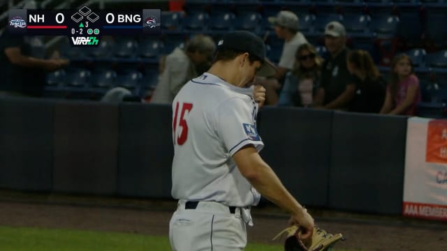 Luke Gabrysh strikes out 5 in 5 scoreless innings