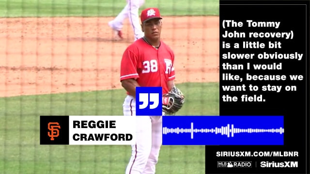 Reggie Crawford talks Tommy John recovery, more