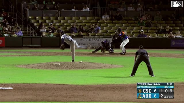 Mason Nichols Ball to Nick Montgomery