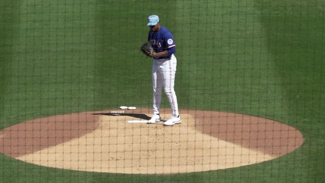 Kumar Rocker strikes out Maikel Garcia