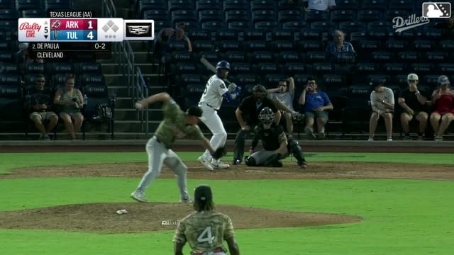 Josue De Paula's 22nd homer of the year