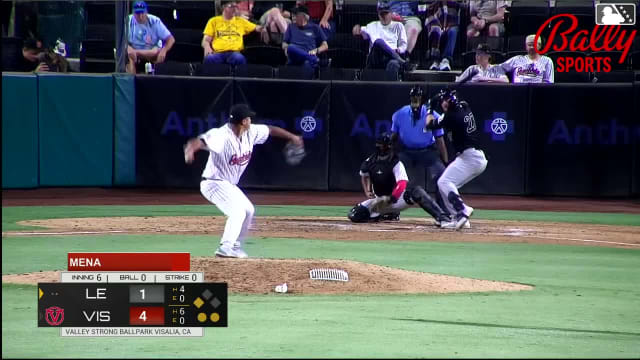Truitt Madonna singles on a ground ball to left fielder Abdias De La Cruz. Jose Verdugo scores.