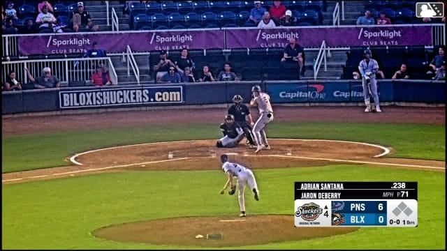 Aiva Arquette homers (8) on a fly ball to left field.