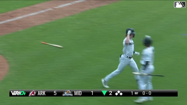 Henry Bolte's solo home run