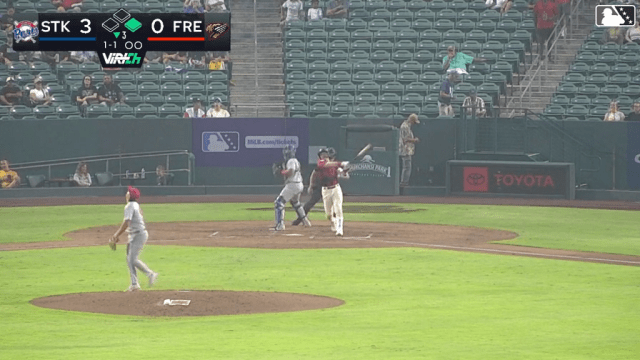 Daniel Jackson's second professional homer