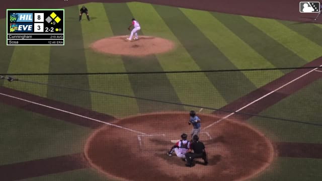 Kayson Cunningham's three-run home run