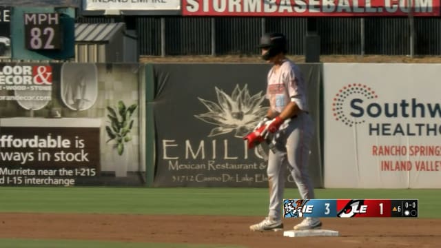 Slate Alford's four-hit game
