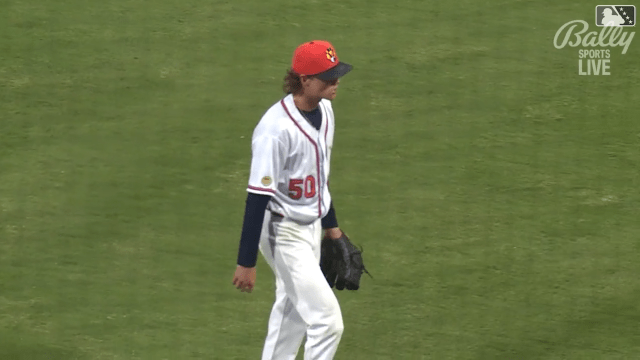 Kade Morris fans seven across six innings